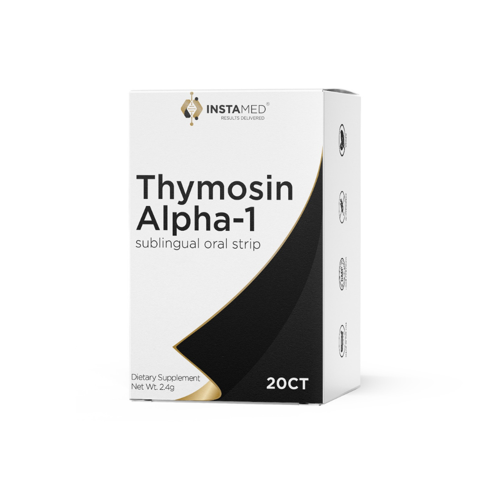 InstaMed Thymosin Alpha-1 sublingual oral-strip supplement, 20 count