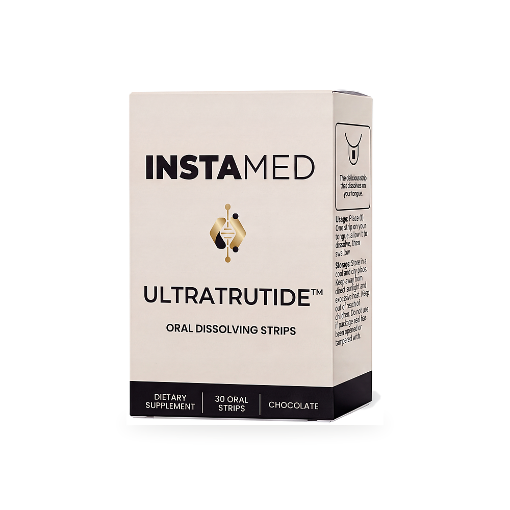 InstaMed Ultratrutide (GLP-4) oral dissolving strips, 30 count